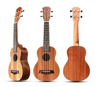 Kulele For Adults 21 Inch 4 Strings Sapele Ukulel 15 Frets Portable Rosewood Guitar For Beginner