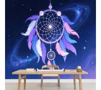 Kuletkear Wall Mural Dreamcatcher Peel and Stick Self-Adhesive Wallpaper Removable Large Sticker Cosmic Vortex Art Wall Decor Print Picture Image 826x589cm