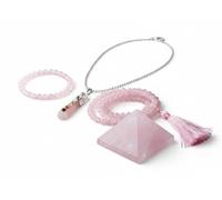 KULIA Crystal Rose Quartz Healing Crystals and Stones Altar Décor Natural Gemstone Oval Crystal Meditation Crystals Set Oval Stone Feng Shui Reiki Supplies Natural Quartz Christmas Gift