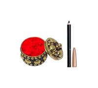 KULIA® Eyebrow Pencil For Women Waterproof Eyebrow Pen for Naturally Defined Eyebrows Handmade Red Sindoor Kumkum Box With Eyebrow Pencil Indian Beauty Item Fashion Accessories Gifts