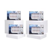 KULIA Maroon Velvet Round Bindi Pack Of 4 Packets Face Gems Forehead Tattoos Stickers Bollywood Party Accessories Wedding Tikka Traditional Bindi Fashion Accessories Bridal Bindi Gift For Woman