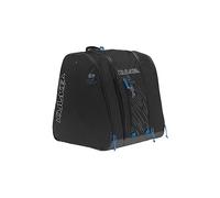 KULKEA Speed Pack Ski Boot Backpack - Ski Boot Bag With Open Pack Design For Quick Gear & Boot Storage - Durable, Spacious, & Water Resistant Backpack (Eco Black/Blue)
