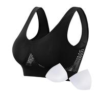 Kulken Bra, Kulken Breathable Anti-Sagging Breasts Bra, Comfort Breathable Plus Size Sports Bras with Chest Pad, Nulalift Anti Sagging Bra, Sports Bra for Women UK