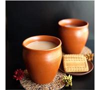 Kullhad Terracotta Cup for Tea, Chai, Indian Tea, Espresso - Kulhad, Kullhar Ceramic Cup