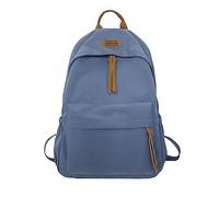 KULSUM Back to School Backpack School Bags for Girls Boys, Secondary School Book Bags Waterproof Backpack Ladies Backpacks College Rucksack Junior High School Bags for Teenage Girls (Blue)