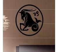 Kult Kanvas Capricorn Medallion Zodiac Star Sign Wall Sticker