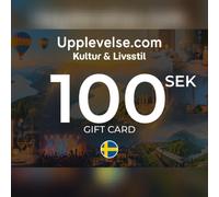 Kultur & Livsstil - Upplevelse.com Gift Card 100 SEK Key - SWEDEN