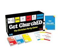 Kulture Games Get ChurchED - The Christian Party Game (Sing, Act/Charades, Explain) - Christian Gifts - Bible Trivia Game - Charades Games for Family & Youth Groups - Christian Cards - Bible Quiz