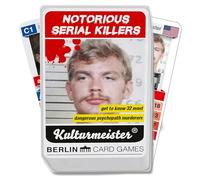 Kulturmeister - Notorious Serial Killers Trump - Mystery Investigation Card Game - Immerse yourself in Detective Games with a Serial Killer Theme