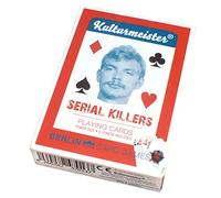 Kulturmeister - Serial Killer Playing Cards - Poker Size Card Game, Psycho Killer Card Game, Professional Poker Playing Cards Set, Play Cards with Serial Killers Theme, Card Poker for Game Nights