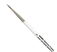 KUM 511.35.11-Memory Point Brushes, MemTip Pin RS #1, Round Tip, Pack of 1, Synthetic, White