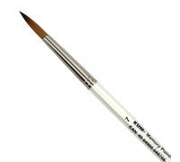 KUM 511.41.11-Memory Point Brushes, MemTip Pin RS #7, Round Tip, Pack of 1, Synthetic, White