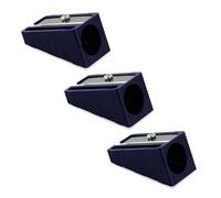 KUM AZ105.01.16-B - Pencil Sharpener up to 17 mm Pens, Blue, Special Sharpener 100-70, Multipack, Sharpener for Thick Pencils