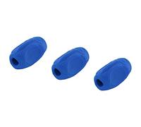 Kum AZ4060026-B - Writing Aid Sattler Grip A7, Pack of 3, Blue, Pen Holder for Right and Left-Handed Users
