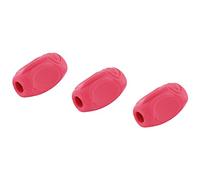 Kum AZ4060026-R - Writing Aid Sattler Grip A7, Pack of 3, Red, Pen Holder for Right and Left-Handed Users
