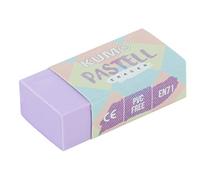 KUM AZ5091011-L Eraser, Pastel Purple, 1 Piece