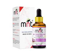 Kum kumaadi Tailam for Skin Brightening, Whitening, Healthy & Glowing Skin, 30ml/1.01 oz