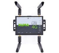 KUMA CONNECT LiTE Unlocked 4G Router (Includes 5GB Data SIM) | 150Mbps Portable WiFi Router for Home, Travel & Motorhomes | Connect 32 Devices | UK/EU LTE MiFi Hotspot Kit | 12v DC & 240v AC