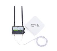 KUMA CONNECT PLAY 4G Router with SIM Slot - 150Mbps Portable WiFi Router & Indoor Antenna for Home Office Camping Travel Car Van - UK/EU Network LTE Mobile Broadband Internet Hotspot Kit 12vDC/240vAC