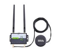 KUMA CONNECT PRO 4G Router with SIM Slot - 150Mbps Portable WiFi Router & Outdoor Antenna for Caravan Motorhome Campervan Boat - UK/EU Network LTE Mobile Broadband - Internet Hotspot Kit 12vDC/240vAC