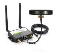KUMA CONNECT PRO Unlocked 4G Router (Includes 5GB Data SIM) | High Gain MiMo Outdoor Antenna | 150Mbps Motorhome Essentials & Caravan Accessories WiFi | Connect 32 Devices | 12V/240V UK/EU Internet