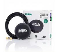 KUMA PRO 5G / 4G WiFi Antenna for Motorhomes, Caravans & IoT - High Gain Omnidirectional MIMO Aerial - Waterproof, Screw-Mount & Plug and Play with All Major Routers (SMA Connectors)