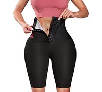 KUMAYES Sauna Sweat Pants for Women High Waist Slimming Shorts Compression Thermo Workout Exercise Body Shaper Thighs