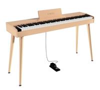 KUMENG digital Piano 88 Key Semi Weighted Keyboard,Full-size Electric Piano for Beginners,with Sheet Music Stand,Pedal,Power Adapter,Headphone Mode,USB-MIDI (KU-3506 Digital Piano with Stand)