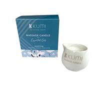 Kumi Aromatherapy Massage Candle - Scented Candle for Massage - Plant Based & Vegan Massage Oil Based Candle - Home Spa - UK Made - 55g - Soothing