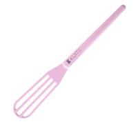 Kumi Professional Beauty Wheat Eco-Friendly Pink Hair Colour Tinting Whisk - Smooth Mixing, 18 x 2.5 cm