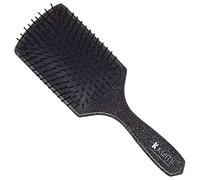 Kumi Professional Large Glitter Paddle Brush - Hair Brush for Blow Dry, Detangling & Straightening - For Long, Short, Thick or Curly Hair - Use Wet & Dry