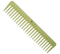 Kumi Wheat Eco-Friendly Long Wide Tooth Detangling hair Comb,Green - Durable, Lightweight and made from plant based material. The perfect afro detangling comb.