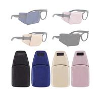 KUMIAO Adult Eye Patch for Glasses - Silk Patch for Lazy Eye, Amblyopia, Strabismus & Post-Surgery Recovery - Visual Acuity Protector