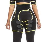 KUMIAO Hip Brace Thigh Compression Sleeve - Ultimate Support for Hips, Sciatica, Quad Muscle Strains - Relieves Hip Pain - Groin Compression Wrap - Fits both Legs - Lightweight & Effective