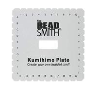 Kumihimo 5-1/2" Square Plate with English Instructions