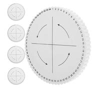 Kumihimo Braiding Disk 64 Slot Round 5pcs Bracelet Making Board