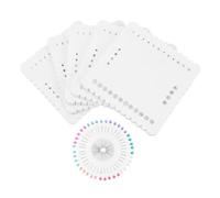 Kumihimo Braiding Disk for Bracelet and Phone Lanyard, White Foam Board
