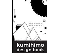 Kumihimo Design Book: Note and sketch your own kumihimo designs in this braid pattern sketchbook. Use the round kumihimo template on each page to ... this designer's notebook. Round kumihimo.