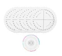 Kumihimo Disc Round Foam Braiding Board with Pin for Thread