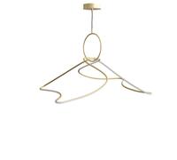 Kumo Chandelier Large Brass