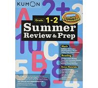 Kumon Publishing North America Men's Book, Light Blue, L (Summer Review and Prep)