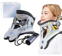 kumosaga Kyrolabs Cerviflex Neck Stretcher, Cervical Neck Traction Electric Device, Kyrolabs Neck Brace for Neck Decompression and Neck Tension Relief, with 3 Power Traction and 8 Airbag Support
