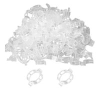 KUMSODE 300 pieces plant clips, tomato clips, plastic tomato clips, plant clips, vines clips, plant securing, tomato clips connect pepper cucumber vines ideal for securing plants