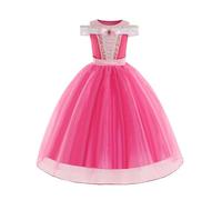 KumSoomliy Cosplay Dress Girls Pink Princess Dresses Costume for Little Kids Girl Halloween Cosplay Party Carnival Holiday Dress up Age 5-6Y