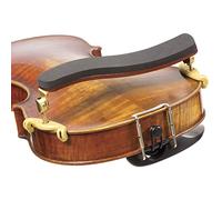 Kun Bravo 4/4 Violin Shoulder Rest - Hardwood with Brass Fittings