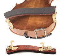Kun Bravo Collapsible 4/4 Violin Shoulder Rest - Hardwood and Brass