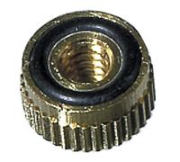 Kun replacement part shoulder rest - knurled nut - suitable for Kun Bravo violin 4/4, Bravo viola, brass colour