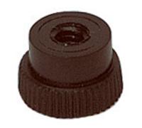 Kun replacement part shoulder rest - knurled nut - suitable for Kun collapsible violin 4/4, 3/4-1/2, collapsible viola, brown