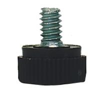 Kun replacement shoulder rest - locking screw - suitable for Kun Collapsible Mini, black