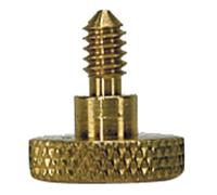 Kun replacement shoulder rest - locking screw - suitable for Kun Super Violin 4/4, Super Violin 3/4-1/2, Super Viola, brass-coloured